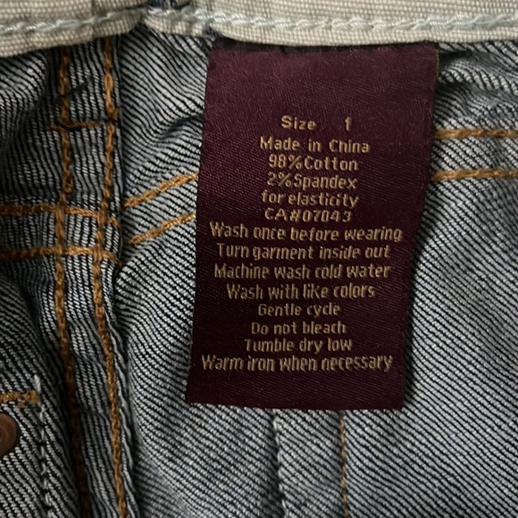 Zana di Jeans Distressed BNWT - Picture 4 of 4